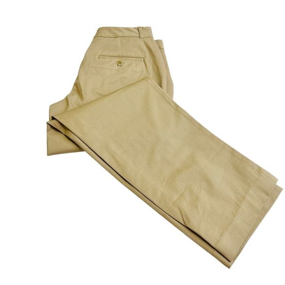 NWT LL BEAN Tan STRAIGHT LEG PANTS - Picture 11 of 12